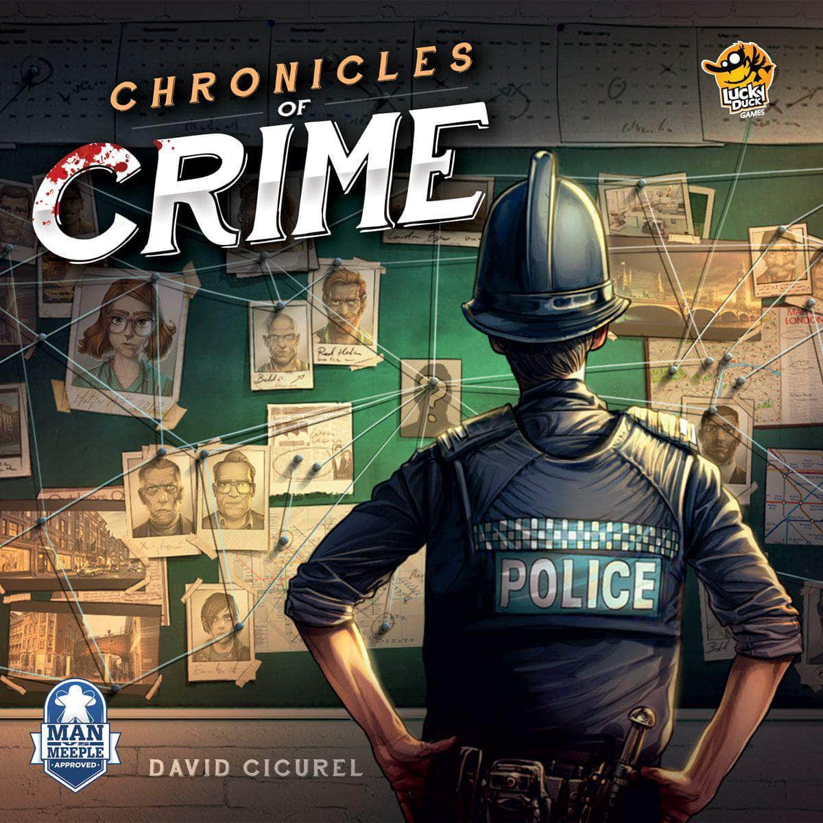 Chronicles of Crime: เกมกระดานขายปลีกเกมหลัก Lucky Duck Games KS000736D