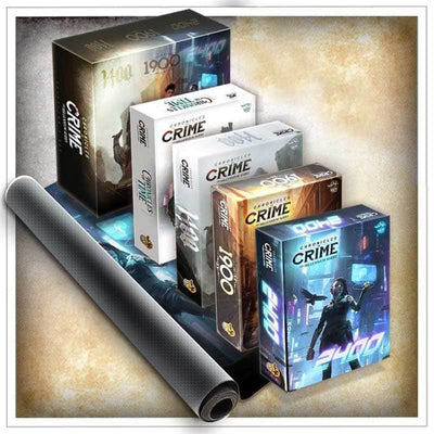 Crônicas do crime: Millennium Series Collector's Pledge Plus VR Glasses Bundle (Kickstarter Special) Game de tabuleiro Kickstarter Lucky Duck Games 0752830309685 KS000736B