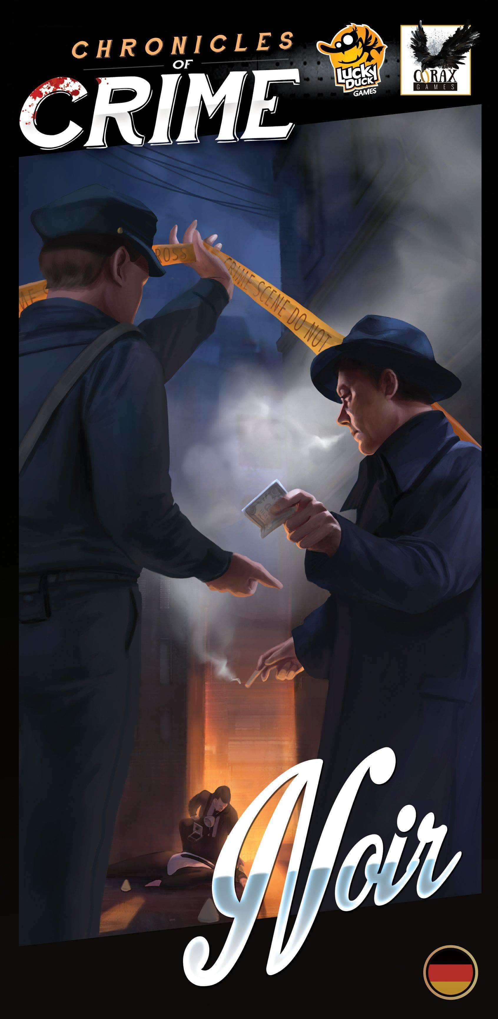 Chroniques du crime: Extension du jeu de vente au détail Noir (édition de détail) Lucky Duck Games KS000736E