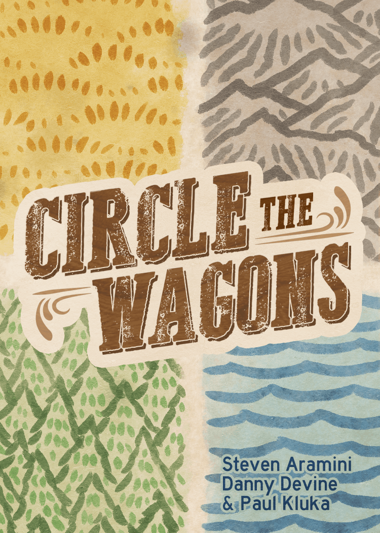 Circle The Wagons (Kickstarter Special) Kickstarter Board Game Button Shy KS800218A