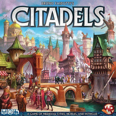 Citadels Retail Board Game 999 Games, Asmodee, Delta Vision Publishing, Edge Entertainment, Galakta, Hans im Glück, Hobby World, MINDOK, Windrider Games, Z-Man Games KS800518A