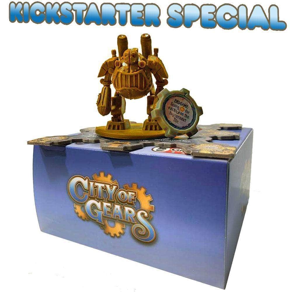 City of Gears: Juggernaut (Kickstarter Special) Kickstarter Board Game Expansion Grey Fox Games 616909967193 KS000751B