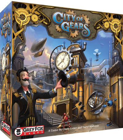 Cidade de Gears: jogo de tabuleiro de varejo de edição de varejo Grey Fox Games