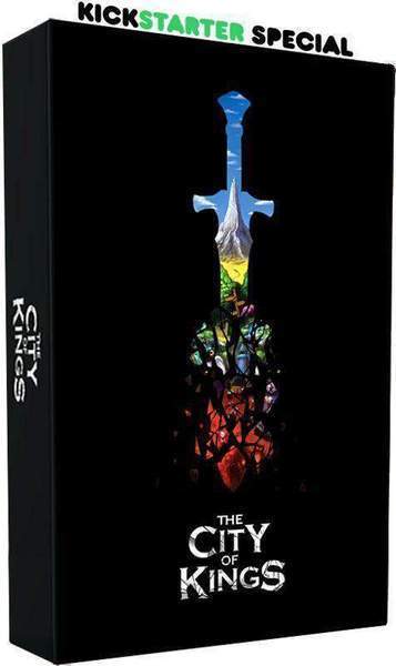 إصدار City of Kings Deluxe Edition مع حزمة التوسعة الدقيقة Dexterity (Kickstarter Special) لعبة Kickstarter Board The City of Games KS000659