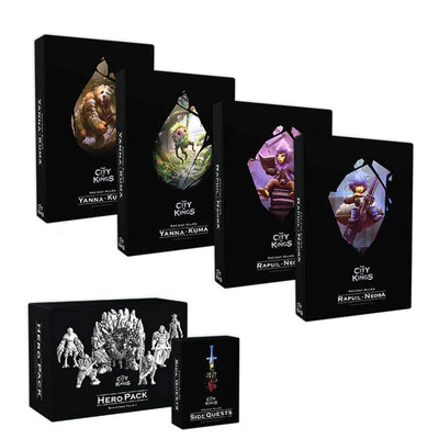 Πόλη των βασιλιάδων: Δέσμευση επέκτασης (Kickstarter Special) Kickstarter Board Game Expansion The City of Games