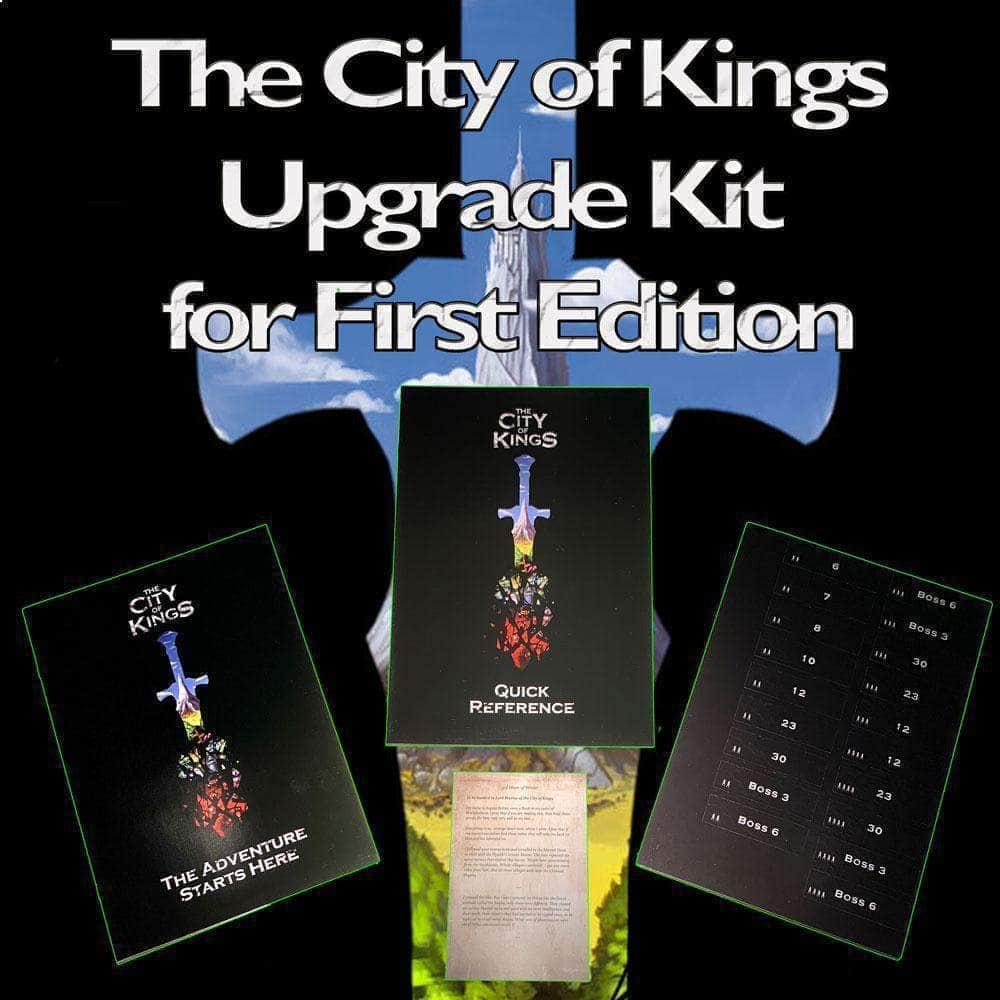 City of Kings: Πρώτη έκδοση αναβάθμισης κιτ (Kickstarter Special) Kickstarter Board Game Accessory The City of Games 752830120235 KS000760A