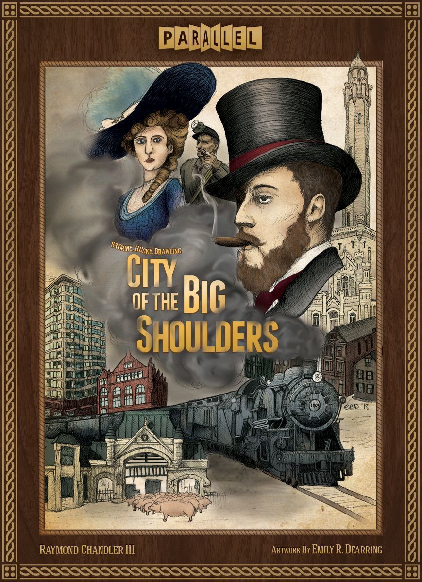 City of the Big Bays: Bundle משחקי המשקיעים (Kickstarter Special) משחק הלוח של Kickstarter Parallel Games KS000906A