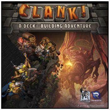 Clank!: Cores de pré-encomenda do jogo de tabuleiro de tabuleiro Renegade Game Studios KS001080A