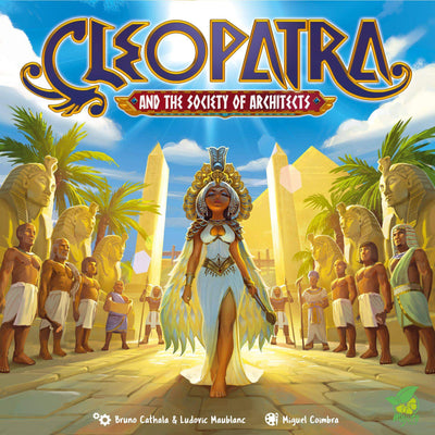Cleopatra and the Society of Architects：Deluxe Edition Premium Plus Pledge Bundle（Kickstarter Pre-Order Special）ボードゲーム Mojito Studios KS001012A