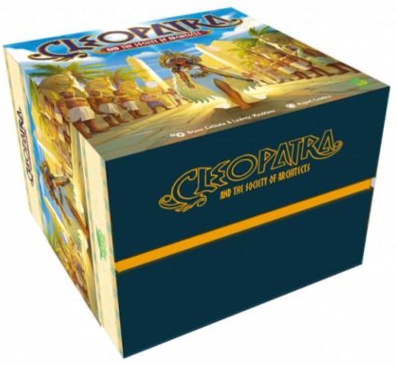 Cleopatra and the Society of Architects: Deluxe Edition Premium Plus Bundle (Kickstarter Pre-Ordine Special) Game da tavolo Mojito Studios KS001012A