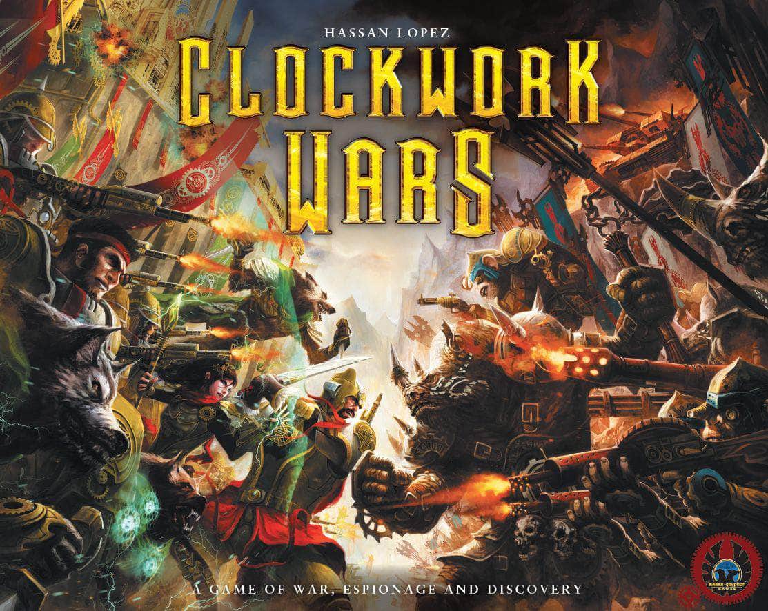 Clockwork Wars (Kickstarter Special) Kickstarter Board Game Eagle Gryphon Games KS800055A