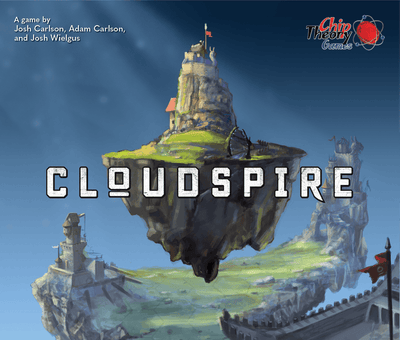 Cloudspire：派系尖顶缩影预订棋盘游戏极客，游戏，棋盘游戏， Chip Theory Games，Cloudspire，Kickstarter棋盘游戏，动作队列，合作游戏，Dice Rolling，Hexagon Grid Chip Theory Games KS000862D