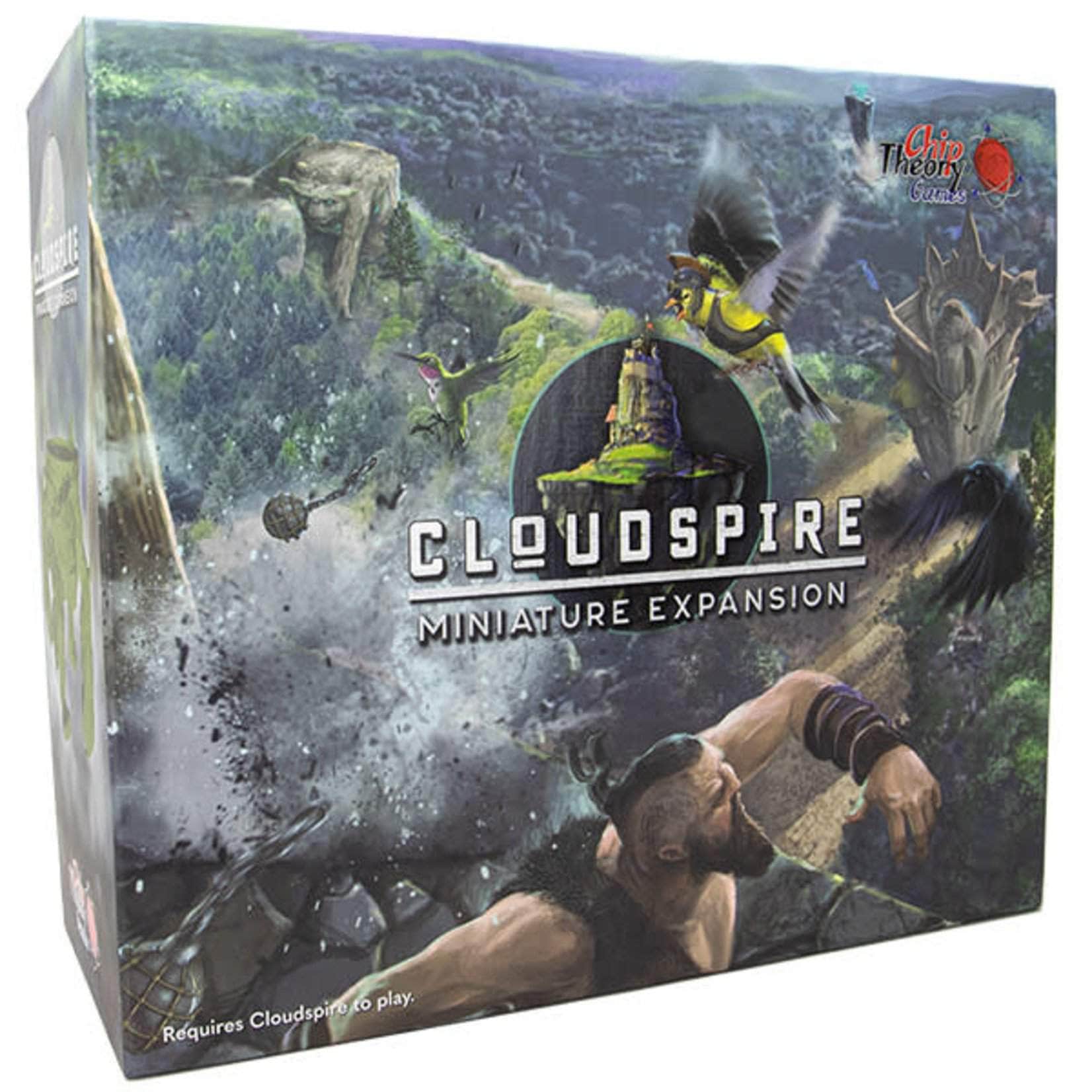 Cloudspire：派系尖顶缩影（零售版）零售棋盘游戏配件 Chip Theory Games KS000862D