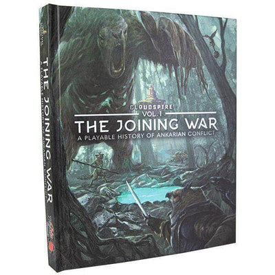 CloudSpire Vol 1: The Joining War - Hardcover Lore &amp; Scenario Book Pre -Order Board Game Geek, Games, Board Games, Kickstarter Board Games Uitbreidingen, uitbreidingen van bordspellen, Chip Theory Games, Onbekend, Cloudspire The Joining War Lore and Art Book, Kickstarter Board Games, Action Queue Chip Theory Games KS000862B