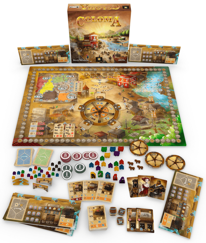 كولوما: الإصدار الفاخر (Kickstarter Special) من لعبة Kickstarter Board Final Frontier Games KS000925A