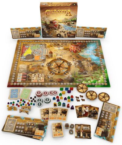 Coloma: Deluxe Edition (Kickstarter Special) Kickstarter Board Game Final Frontier Games KS000925A