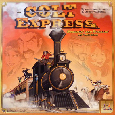 Colt Express Retail Board Game Ludonaute, Asmodee, Asterion Press, Broadway Toys, Fantasmagoria, Gém Klub Kft., GoKids ????, Hobby Japan, Ideali giochi da tavolo, Kadabra, Kaissa Chess & Games, Lautapelit.fi, Lifestyle Board Games, Mindok, Rebel KS800415A