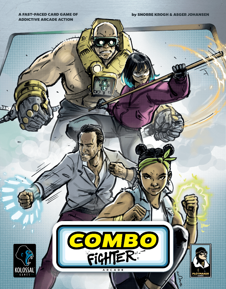 Combo Fighter (Kickstarter Special) jogo de tabuleiro do Kickstarter Kolossal Games KS800264A