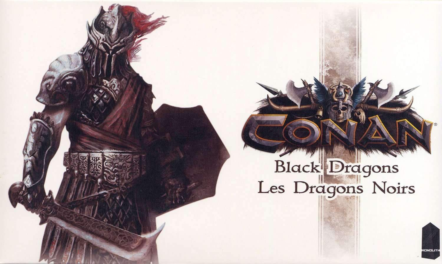 CONAN: Juego de mesa minorista de Black Dragons Asmodee