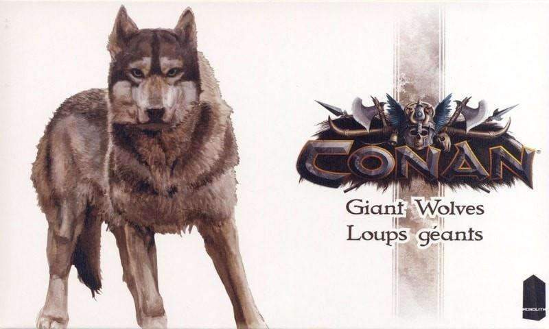 Conan: Giant Wolves (Kickstarter Special) เกมกระดาน Kickstarter Asmodee
