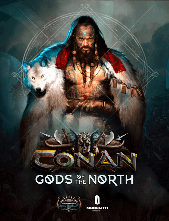 Conan: Deuses do Norte (Kickstarter Pré-encomenda especial) Kickstarter Board Game Expansion Monolith KS000337G