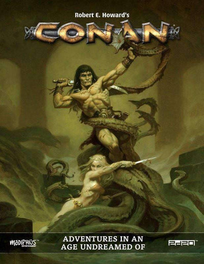 CONAN RPG: Book de règles en cuir de Conquerer (Kickstarter Précommande spéciale) Kickstarter Role Play Game the Game Steward