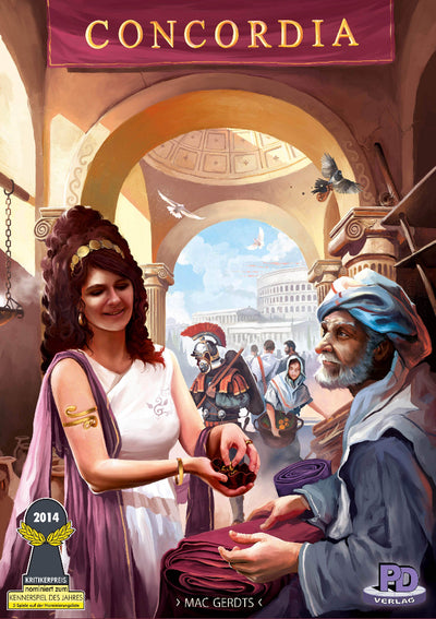 كونكورديا (إصدار البيع بالتجزئة) لعبة لوحة البيع بالتجزئة PD-Verlag KS800341A
