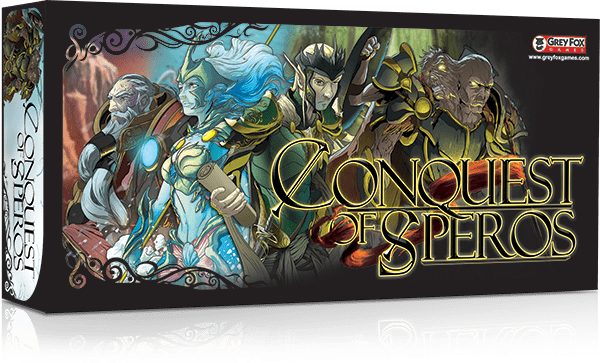 Conquest of Speros: Base Game Retail Board Game Grey Fox Games