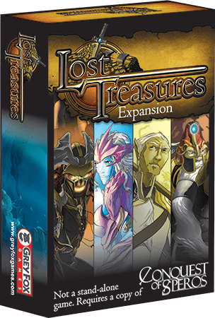 Conquest of Speros: Lost Treasures Expansion Retail Board Game Expansion Grey Fox Games