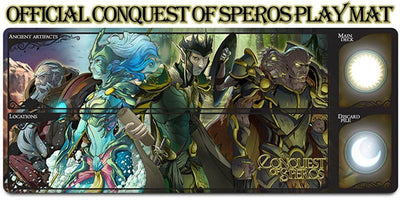 Conquest of Speros: Play Mat (Kickstarter Special) Kickstarter Board Game Accessory Grey Fox Games