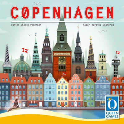 Copenhagen (Kickstarter Special) jogo de tabuleiro do Kickstarter Queen Games, Devir, Lautapelit.fi, Piatnik KS800304A