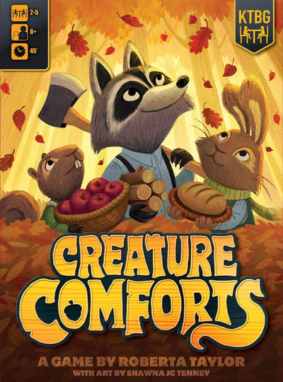 Creature Comforts (Kickstarter-forudbestillingsspecial) Kickstarter-brætspil Kids Table Board Gaming KS001068A