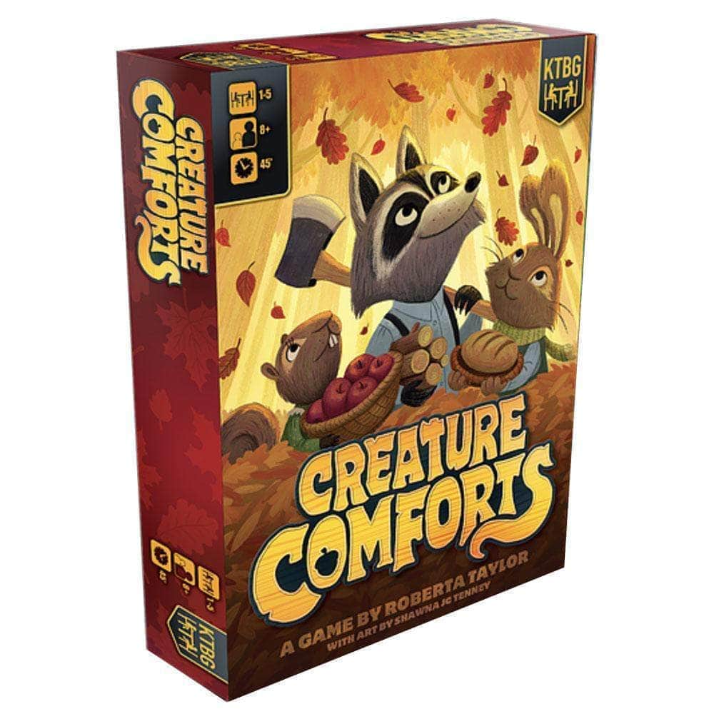 Creature Comforts (Kickstarter w przedsprzedaży specjalnej gry) Kickstarter Game Kids Table Board Gaming KS001068A