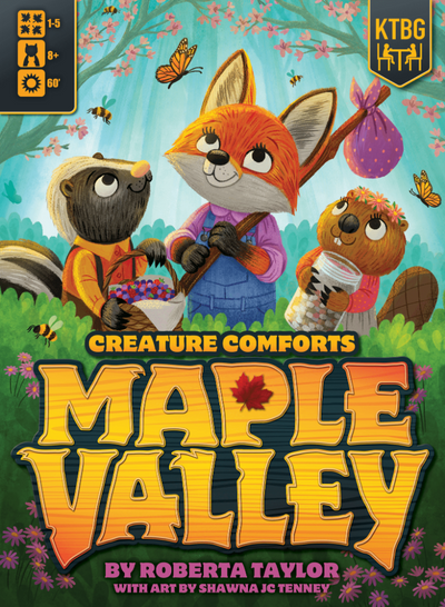Creature Comforts: Maple Valley Deluxe Edition Bundle (Kickstarter-Vorbestellungsspezialitäten) Kickstarter-Brettspiel KTBG KS001360A