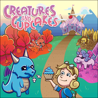 Créatures et cupcakes: jeu de base plus buts extensibles (Kickstarter Special) Kickstarter Board Game Grey Fox Games 616909967230 KS000943A