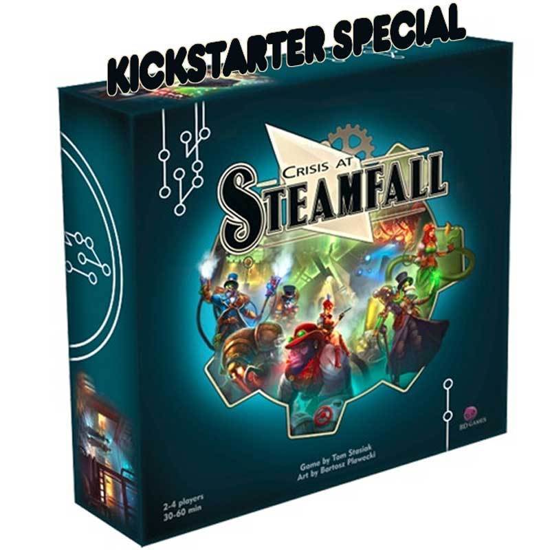 Steamfall危机（Kickstarter Special）Kickstarter棋盘游戏 Beautiful Disaster Games KS000829A