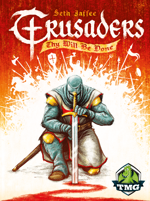 Crusaders: Ta volonté sera fait (édition commerciale) jeu de société de vente au détail Tasty Minstrel Games 9781938146237 KS800676A