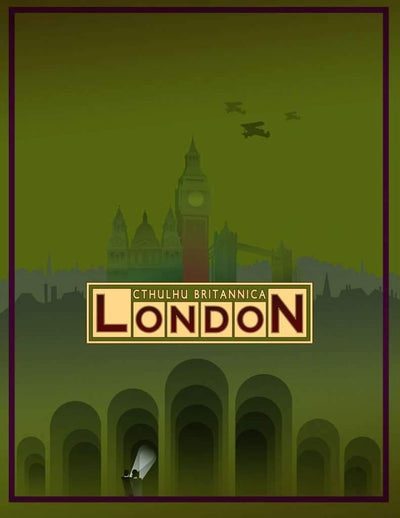 Cthulhu בריטניקה לונדון: פירלי קינג בצרור צהוב (Kickstarter Special) Kickstarter תפקיד משחק תוסף Cubicle7