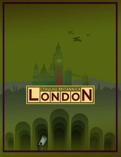 Cthulhu Britannica London：Pearly King in Yellow Bundle（Kickstarter Special）Kickstarterロールプレイサプリメントキュービクル7