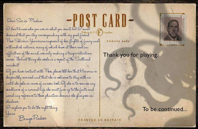 Cthulhu Britannica London: Postcard Set Campaign Accessoire (Kickstarter Special) Kickstarter Role Playing Accessoire Cel 7