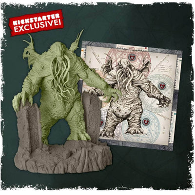 Cthulhu Death kan dö: Rlyeh Rising Expansion (Kickstarter förbeställning Special) Kickstarter Board Game CMON KS000831E