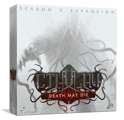 Cthulhu Death May Die: Stagione 2 Expansion (Kickstarter Pre-Order Special) Game da tavolo Geek, Kickstarter Games, Giochi, Kickstarter Giochi di tavolo Espansioni, espansioni di giochi da tavolo, CMON Limited, Cthulhu Death May Muori - Espansione della stagione 2, i Giochi Steward, Giochi di gioco cooperativi, Rob Daiau CMON Limitato