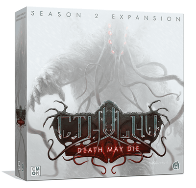 Cthulhu Death May Die: Season 2 การขยายตัว (Kickstarter Pre-order พิเศษ) เกมกระดาน Geek, Kickstarter Games, Games, Kickstarter เกมการขยายเกมการขยายเกมกระดาน CMON จำกัด การตายของคธูลูอาจตาย - การขยายตัวของซีซั่น 2 เกม Steward, เกมเล่นแบบสหกรณ์ Rob Daviau CMON ถูก จำกัด