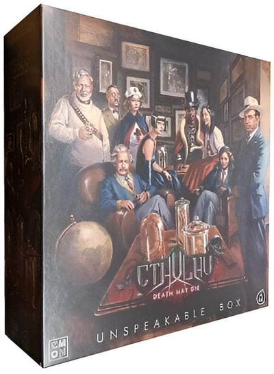 Cthulhu Death pode morrer: caixa indizível (Kickstarter pré-encomenda especial) Expansão do jogo de tabuleiro Kickstarter CMON KS001323A