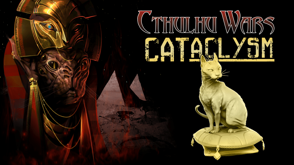 Cthulhu Wars: 13 Cats Just Figures (CW-Cats) (Kickstarter Pre-Order Special) Kickstarter Board Game Expansion Petersen Games