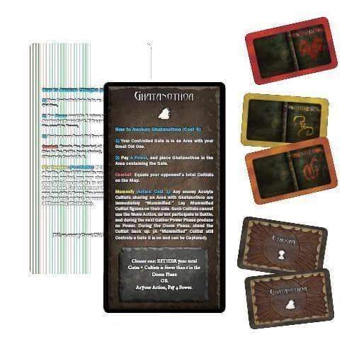 CTHULHU WARS: 1ère édition Kit de mise à niveau (CW-E11) Accessoire de jeu de vente au détail Petersen Games