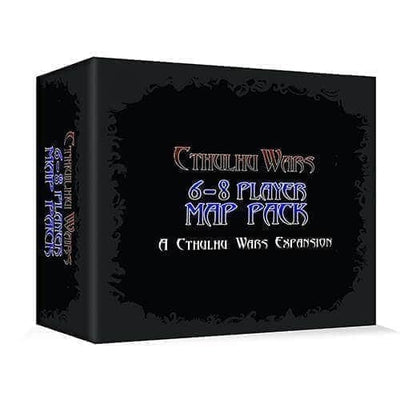 Cthulhu Wars : 6-8 플레이어 맵 번들 (CW-M10) (소매 선주문) 소매 보드 게임 보충제 Petersen Games 제한된 KS000669K