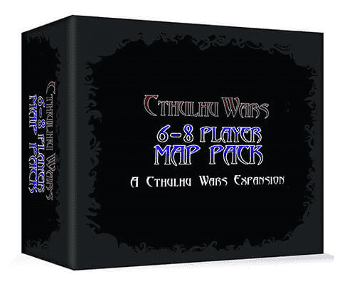 Cthulhu Wars : 6-8 플레이어지도 번들 소매 보드 게임 녹색 눈 게임