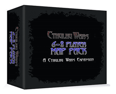 Cthulhu Wars: 6-8 لاعبين، حزمة خريطة للبيع بالتجزئة، لعبة Green Eye Games