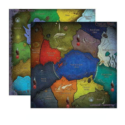 Cthulhu Wars: 6-8 Player Map Dreamlands (CW-M7) (Retail Pre-Order) Retail Board Game Supplement Petersen Games Begränsad KS000669I